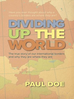 cover image of Dividing up the World